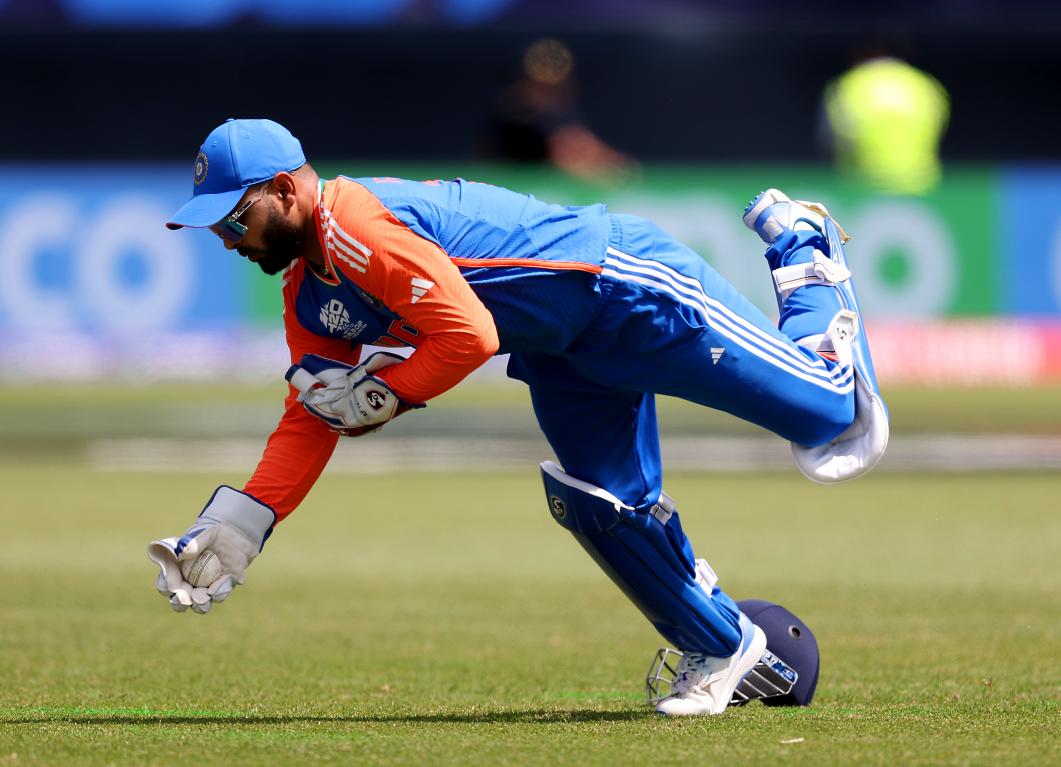 Rishabh Pant in aggressive batting action – his explosive style missed in series