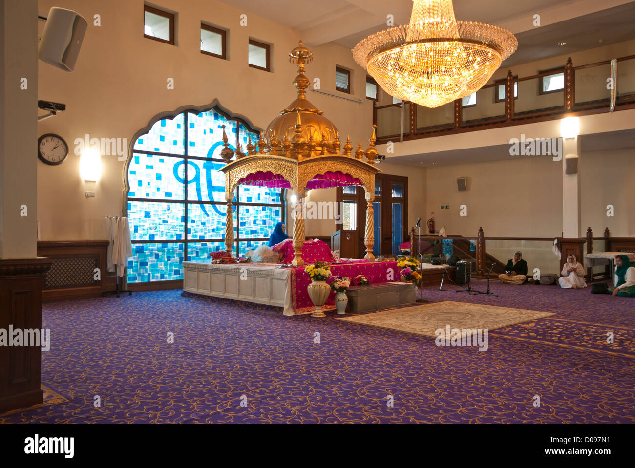 Sri Guru Granth Sahib Ji, the eternal Guru of the Sikhs, shown in a place of reverence