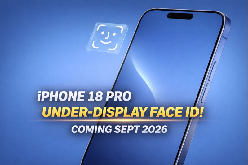 iPhone 18 Pro: Under-Display Face ID Finally Coming in Sept 2026 – Game-Changer Alert!
