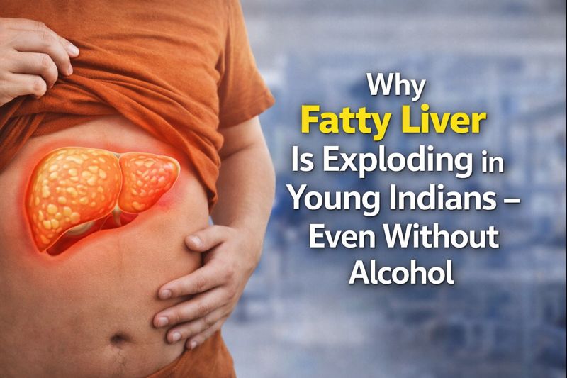 Why Fatty Liver Is Exploding in Young Indians — Even Without Alcohol