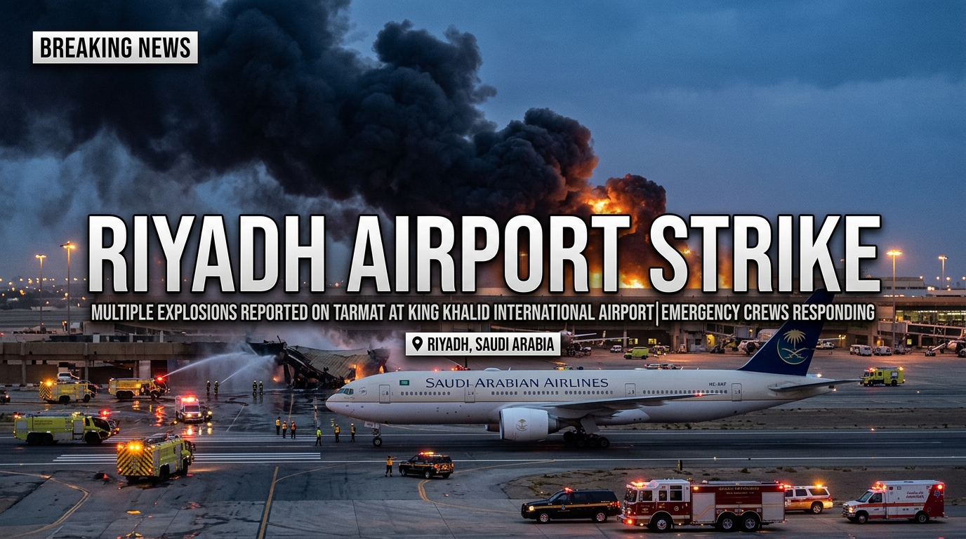 Riyadh Airport Missile Strike: Inside the Attack That Paralyzed Saudi Airspace, Grounded Global Flights, and Exposed Gulf Air Defenses